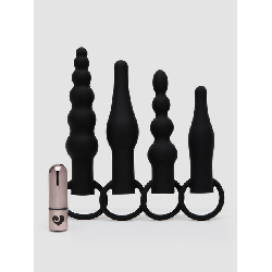Lovehoney The Booty Bunch Rechargeable Vibrating Butt Plug Set (5 Piece)
