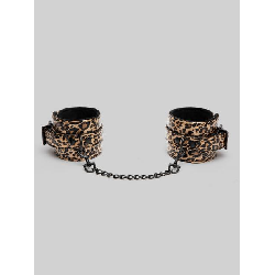 Bondage Boutique Leopard Print Ankle Cuffs
